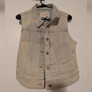 Anthropologie Light Blue Denim Jacket